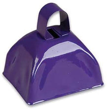 Load image into Gallery viewer, Metal Cowbell Noisemakers - School Cowbells Set 12 Pack