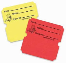 Load image into Gallery viewer, Playo Double Coupon Raffle Ticket Roll 2000 Tickets - Green