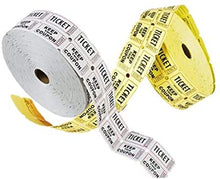 Load image into Gallery viewer, Playo Double Coupon Raffle Ticket Roll 2000 Tickets - Green