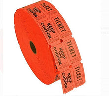 Load image into Gallery viewer, Playo Double Coupon Raffle Ticket Roll 2000 Tickets