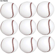 Load image into Gallery viewer, Baseball Beach Balls - 12 Pack - Inflatable Sports Baseballs Beachballs - Kids Swimming Pool Party Favors