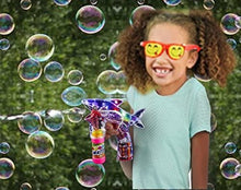 Load image into Gallery viewer, Shark Light Up Bubble Gun Blaster Toy – Flashing Led Lights, Battery Operated Bubble Machine - for Kids, Boys, Girls, Playing, Outdoors, Indoors, Fun Activities & Party Favors