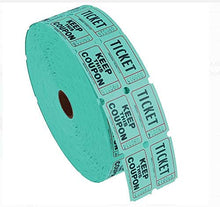Load image into Gallery viewer, Playo Double Coupon Raffle Ticket Roll 2000 Tickets