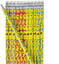 Load image into Gallery viewer, 12 Wooden Pencil Erasers Party Favor 7.5" - Play Kreative TM