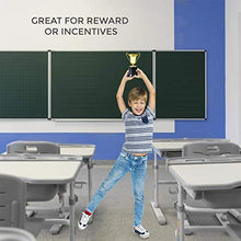 Load image into Gallery viewer, Kids Plastic Golden Award Trophy – Pack of 12 – 5 inch Gold Cup Trophies for Children - Party Favors Reward Prizes