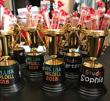 Load image into Gallery viewer, Kids Plastic Golden Award Trophy – Pack of 12 – 5 inch Gold Cup Trophies for Children - Party Favors Reward Prizes