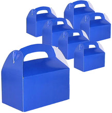 Load image into Gallery viewer, Treat Gift Boxes (Pack of 12) - Gable Paper Box for Gifts, Cupcake, Cookies, Candy and Goodies - Choose Color