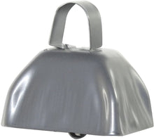 Load image into Gallery viewer, Metal Cowbell Noisemakers - School Cowbells Set 12 Pack
