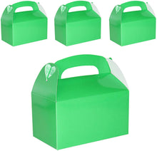 Load image into Gallery viewer, Treat Gift Boxes (Pack of 12) - Gable Paper Box for Gifts, Cupcake, Cookies, Candy and Goodies - Choose Color