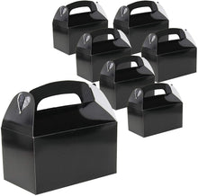 Load image into Gallery viewer, Treat Gift Boxes (Pack of 12) - Gable Paper Box for Gifts, Cupcake, Cookies, Candy and Goodies - Choose Color