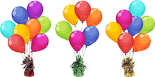 Load image into Gallery viewer, Playo Metallic Balloon Weights - Pack of 12 - Choose Color