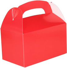 Load image into Gallery viewer, Treat Gift Boxes (Pack of 12) - Gable Paper Box for Gifts, Cupcake, Cookies, Candy and Goodies - Choose Color