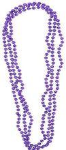 Load image into Gallery viewer, Playo Metallic Bead Necklaces -12 pk - 33" Beads Necklaces - Party Costumes Accessories