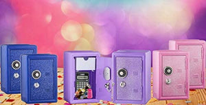 Glitter Safe Bank – Mini Locker with Glitter - Kids Storage Locker