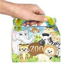 Load image into Gallery viewer, Party Favor Zoo Treat Boxes - Set of 12
