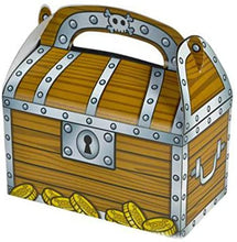 Load image into Gallery viewer, Party Favor Treasure Chest Treat Boxes - Set of 12
