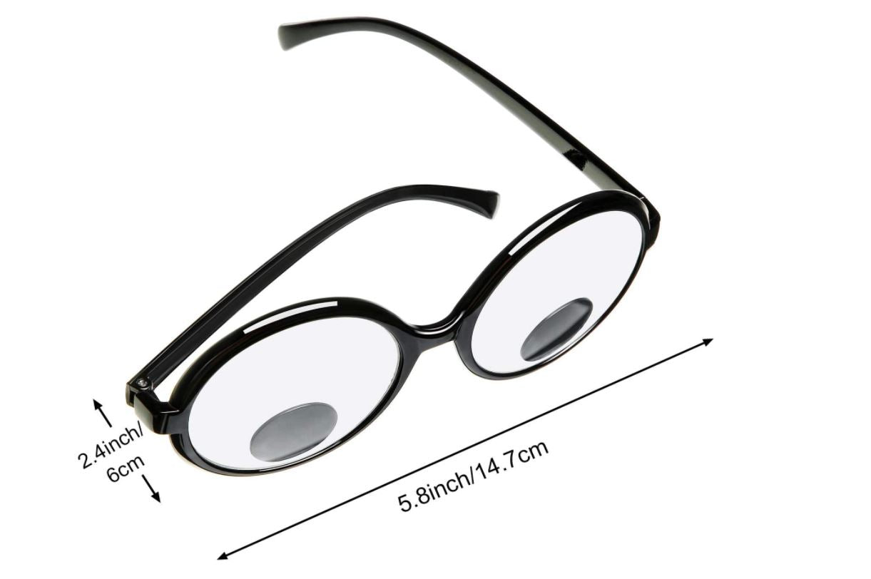 Googly Eyes Glasses - Plastic Round Giant Eye Party Favors, Fun